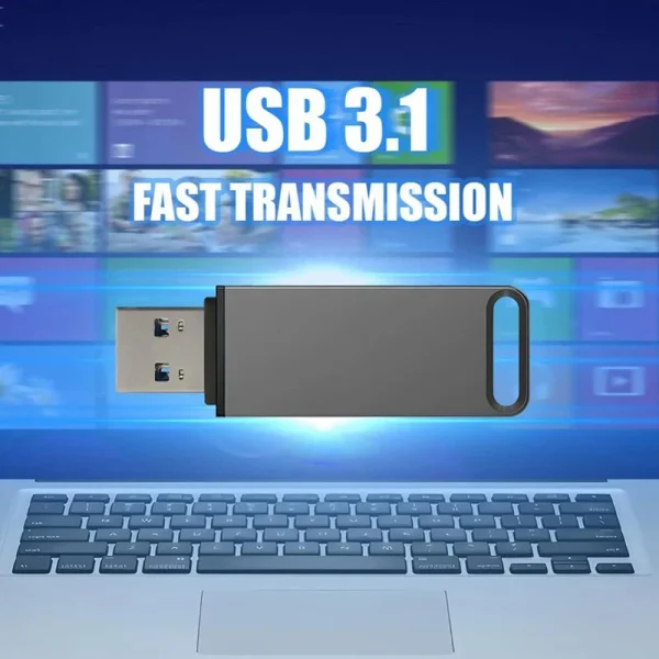 Lenovo 16TB Flash Drive USB 3.2 Super High Speed Transfer Type-c 2-In-1 Metal U Disk Waterproof Portable Memoria Usb Flash Disk - Image 5