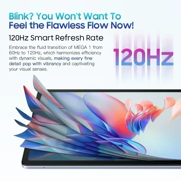 【World Premiere】Blackview MEGA 1 Tablet 11.5 inch 2.4K 120Hz Display 12GB 256GB 8800mAh 50MP+13MP Camera 33W Fast Charging - Image 4