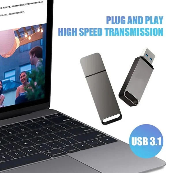 Lenovo 16TB Flash Drive USB 3.2 Super High Speed Transfer Type-c 2-In-1 Metal U Disk Waterproof Portable Memoria Usb Flash Disk - Image 2