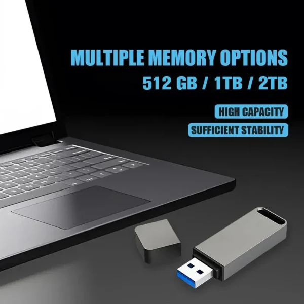 Lenovo 16TB Flash Drive USB 3.2 Super High Speed Transfer Type-c 2-In-1 Metal U Disk Waterproof Portable Memoria Usb Flash Disk - Image 4